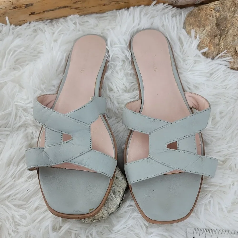 Avec les filles light blue-green slides